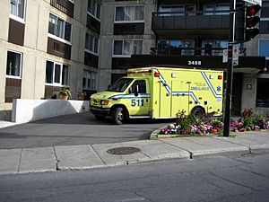 Urgences-Santé Montréal.
