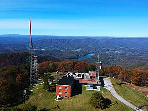 WDBJ Transmitter Complex on Poor Mountain in Roanoke Virginia