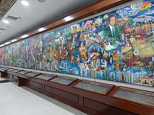 WTC KL Mural