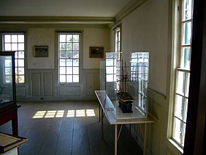 Wentworth-Coolidge Mansion, Portsmouth, New Hampshire, USA, coolidge-era guest room