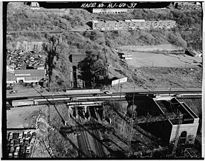 Western portal North River Tunnels