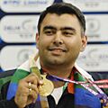 XIX Commonwealth Games-2010 Delhi Gagan Narang won the Gold medal in (Men’s) Shooting Rifle 50m pairs (cropped)