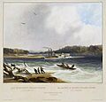 Yellowstone (steamboat) aground