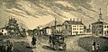 1839 Print of Lenox, MA