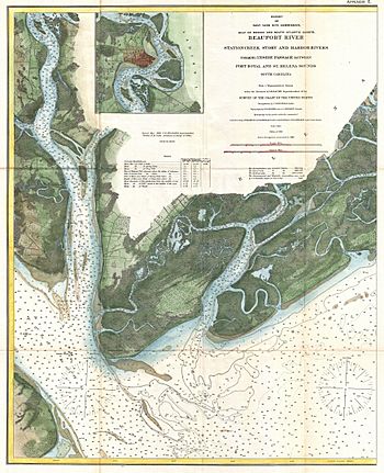 1882 U.S. Coast Survey Map of Beaufort, South Carolina - Geographicus - Beaufort-uscs-1882.jpg