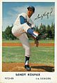 1962 Bell Brand Sandy Koufax