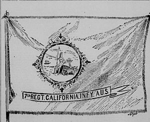 7th Regiment California Infantry, Regimental Flag 1898