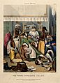 A male Anglo-Indian being washed, dressed and attended by fi Wellcome V0019936