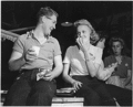 Aircraft workers on lunch break 1942