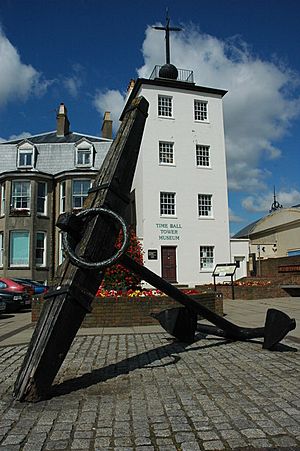 Anchor and Timeball Tower - geograph.org.uk - 1407046