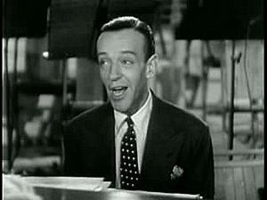 Astaire singing in Second Chorus