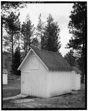 Atlanta Guard Station icehouse - Boise NF, ID HABS ID,20-ATLA.V,2A--1f