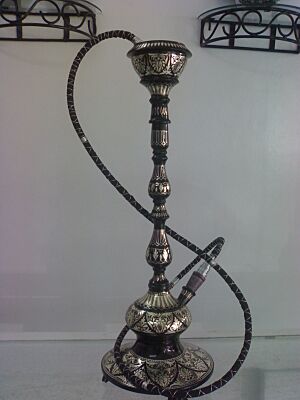 Bidriware Hookah