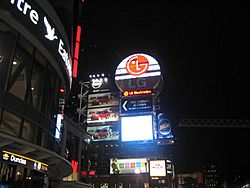 Billboards at dundas square