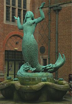 Bloye BUGS mermaid, bronze