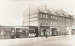 Burnley road shops c1910