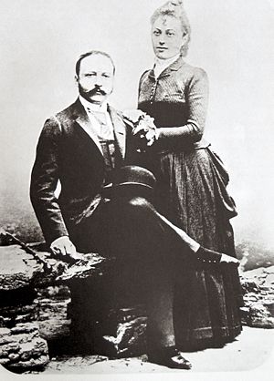 César und Marie-Louise Ritz 1888