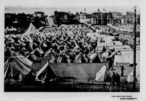 Camp Merritt, Montana- from 'Butte Miner- Greetings to Montana's Returning Volunteers' (1899.10.24)