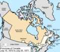 Canada provinces 1870-1871
