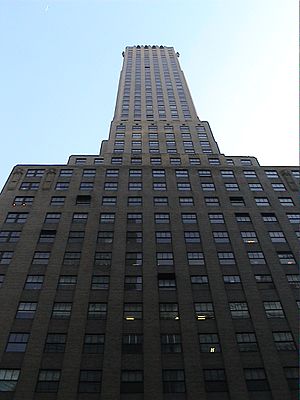 Chanin Building, side up