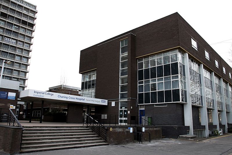 Image Charing Cross Hospital in London, spring 2013 (2)
