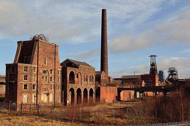 Chatterley Whitfield at sunrise