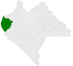 Municipality of Cintalapa in Chiapas