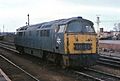 Class 52 D1041 Western Prince, Westbury, 6 December 1976