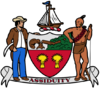 Official logo of Albany(Mohican: Paupautanwuthyauk)