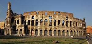 Colosseum exterior, inner and outer wall AvL
