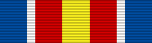 DPRK ribbon bar - Order of National Flag 1st Class