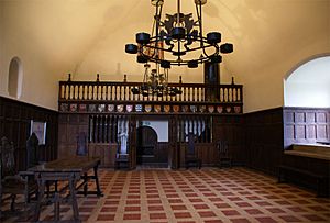 Doune Castle - great hall