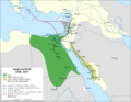 Egypt and Syria 1768 to 1774 map en