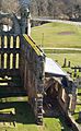 Elgin Cathedral re-roofed choir south aisle