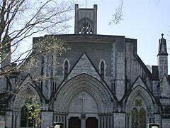 Entrance of Nelson Cathedral