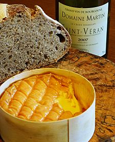 Epoisses Bourgogne cheese and wine