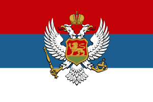 Flag of Montenegro (1905–1918)