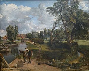 Flatford Mill (Scene on a Navigable River) by John Constable, Tate Britain