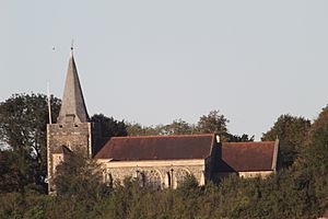 Frindsbury Church from Rochester Castle