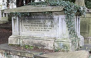 Grave of George Dolland in West Norwood Cemetery