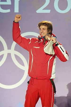Gregor Schlierenzauer - Bronze medal at Vancouver 2010