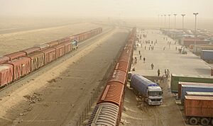 Hairatan to Mazar-e-Sharif Railway Project in Afghanistan
