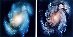 Improvement in Hubble images after SMM1