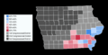 Iowa's2ndcongressionaldistrict2016electionresultsbycounty