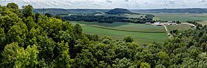 Iowa cross on hill-2