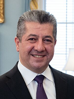 Iraqi Kurdistan Region Prime Minister in Washington, D.C. on 26 February 2024 (cropped).jpg