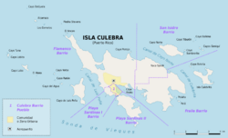 Isla Culebra barrios ES