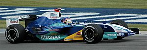 Jacques Villeneuve (Sauber) qualifying at US Grand Prix 2005