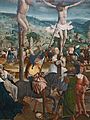 Jan Provoost - crucifixion - huile sur panneau - entre 1501 et 1505 approx - Groeningemuseum de Bruges