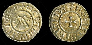 King Edmund coin (British Museum)
